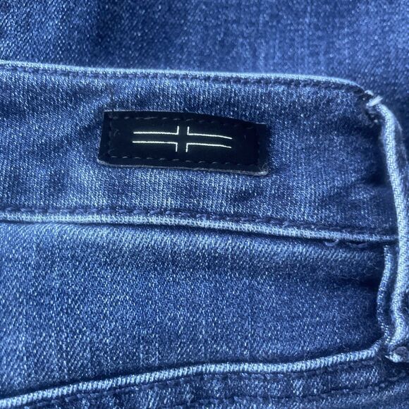 Liverpool Straight Blue Jeans Size 2 Size 26 Raw Hem - Picture 5 of 13